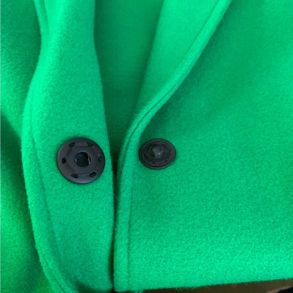 Topshop Bright Green Overcoat (6) - Picture 8 of 8